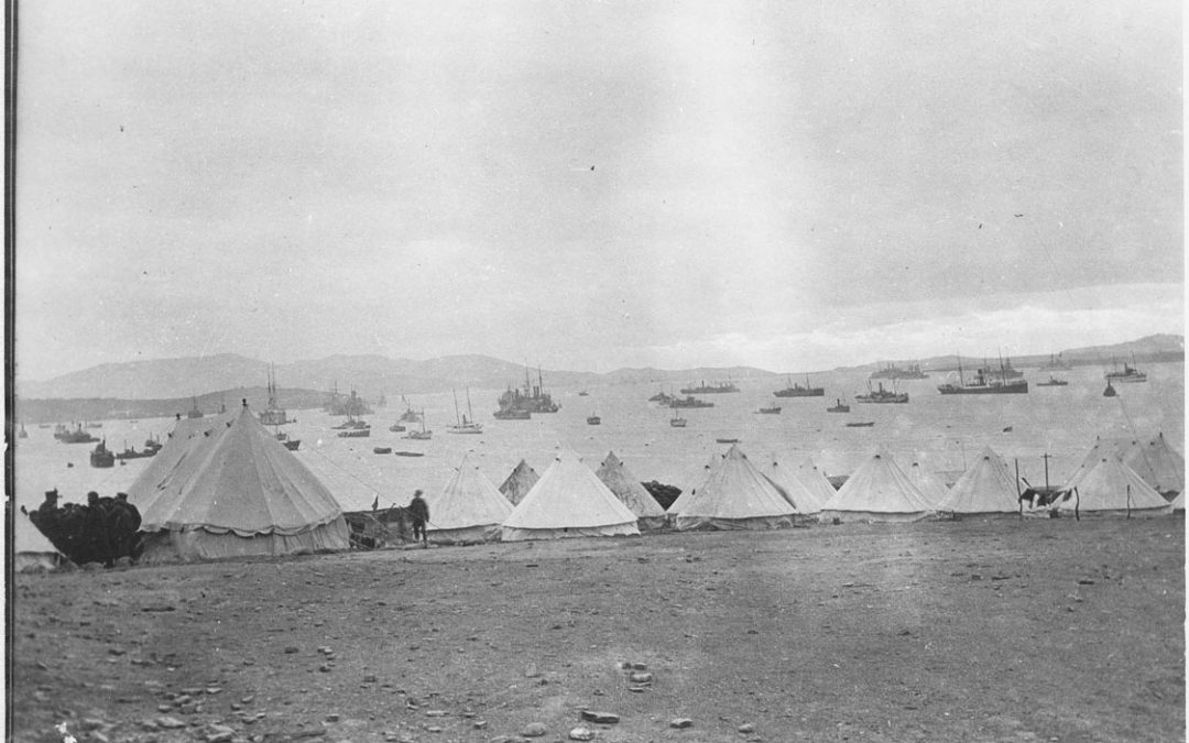 French and British camps and hospitals in Moudros